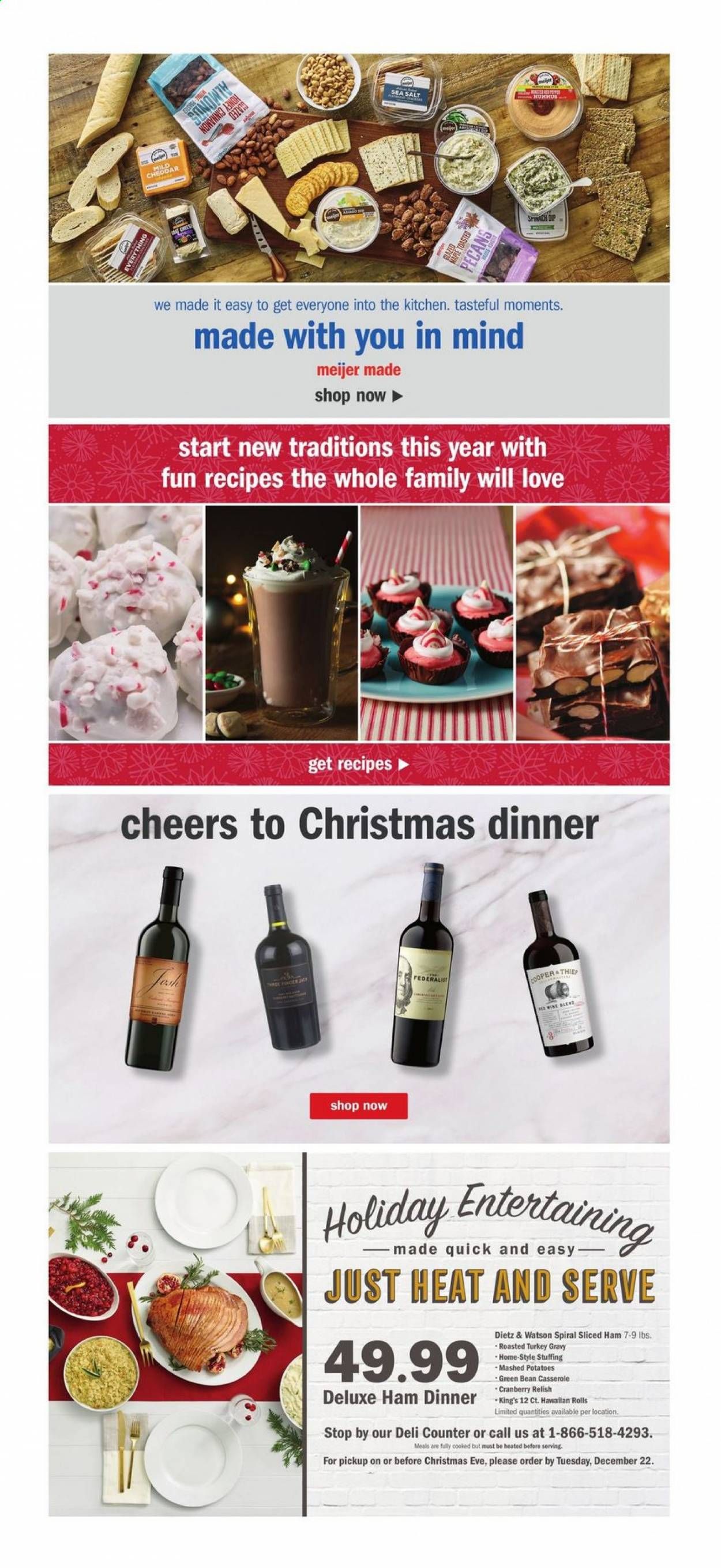 Meijer (IN) Weekly Ad Flyer December 20 to December 24