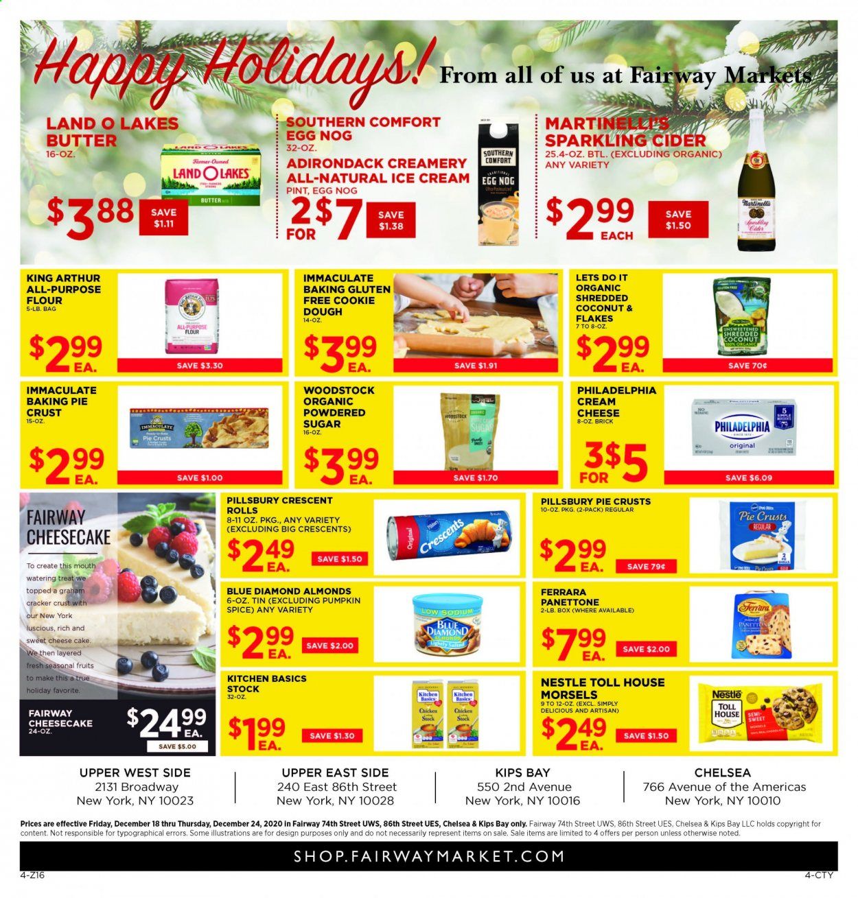 Fairway Market (CT, NJ, NY) Weekly Ad Flyer December 18 to December 24