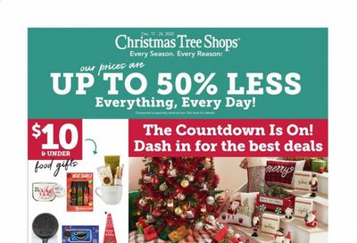 Christmas Tree Shops Weekly Ad Flyer December 17 to December 24