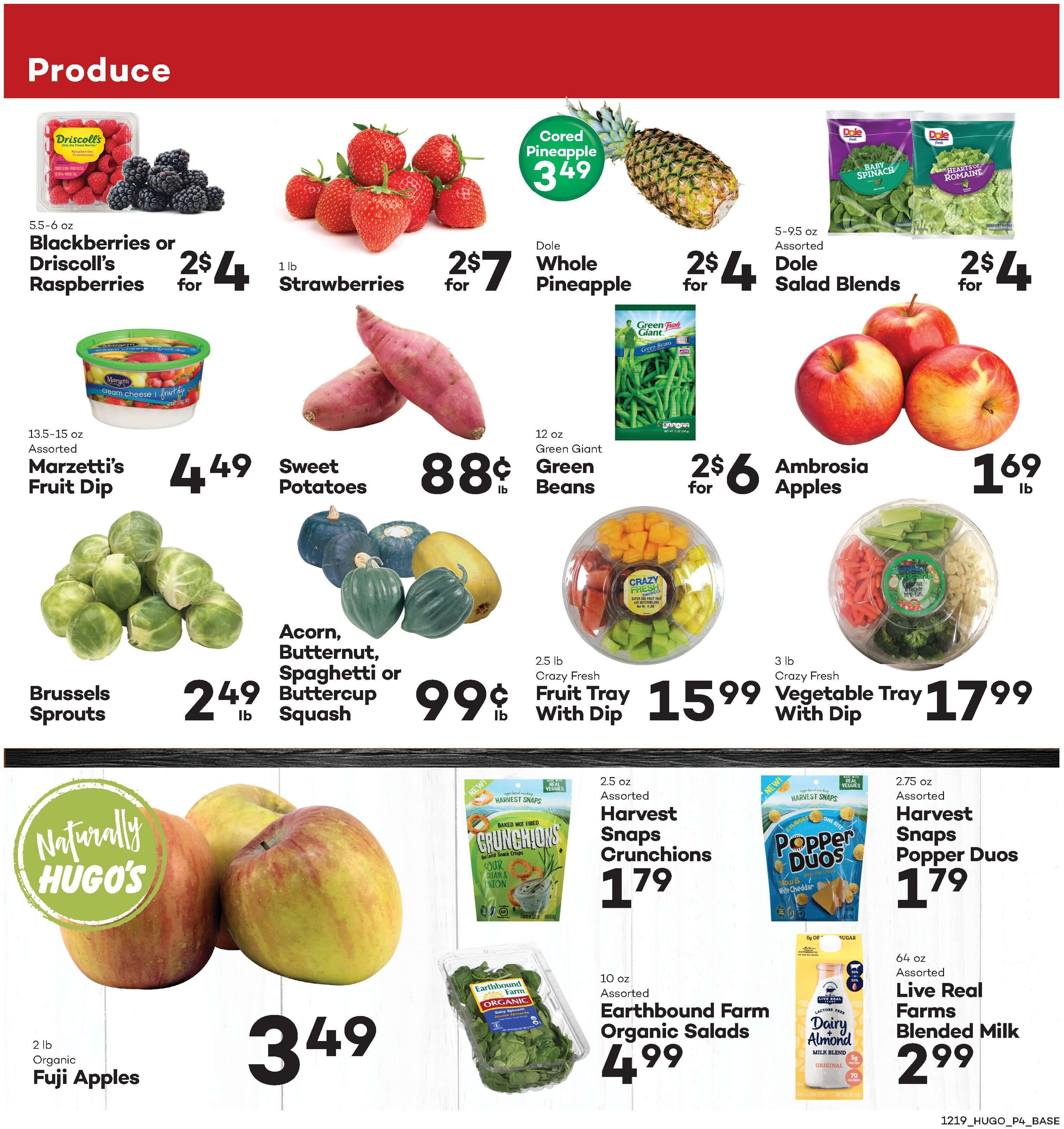 Hugo's Family Marketplace Holiday Weekly Ad Flyer December 19 to December 25, 2020