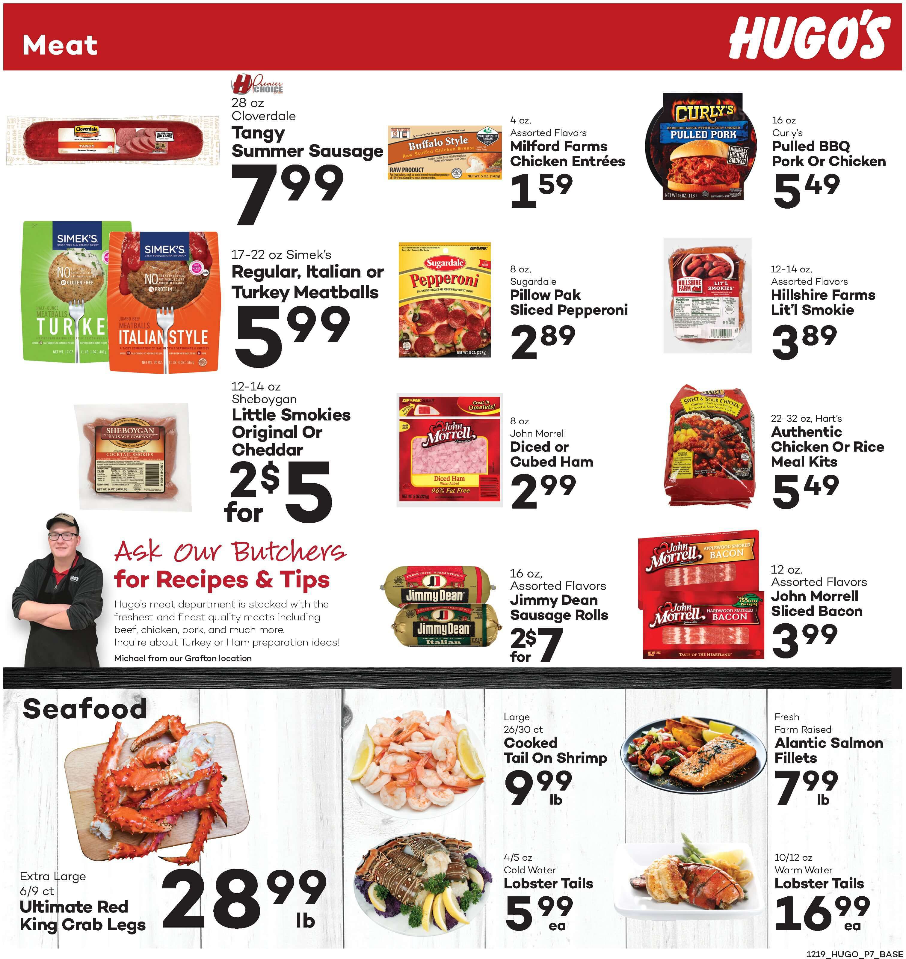 Hugo's Family Marketplace Holiday Weekly Ad Flyer December 19 to December 25, 2020