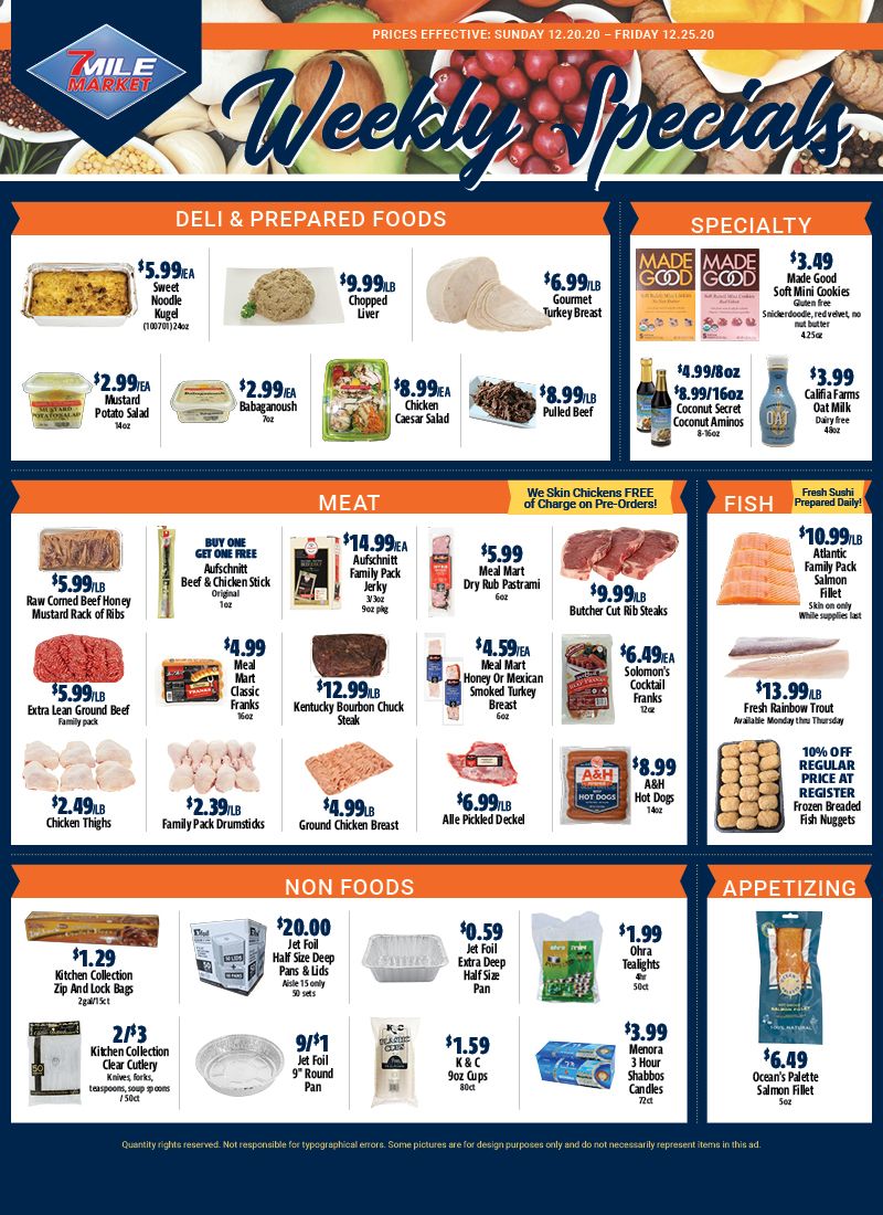 7 Mile Market Weekly Ad Flyer December 20 to December 25, 2020