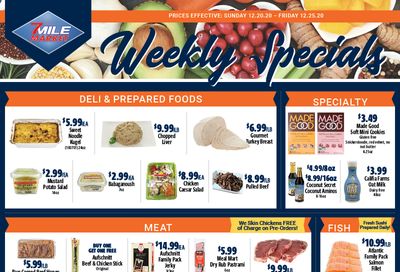 7 Mile Market Weekly Ad Flyer December 20 to December 25, 2020