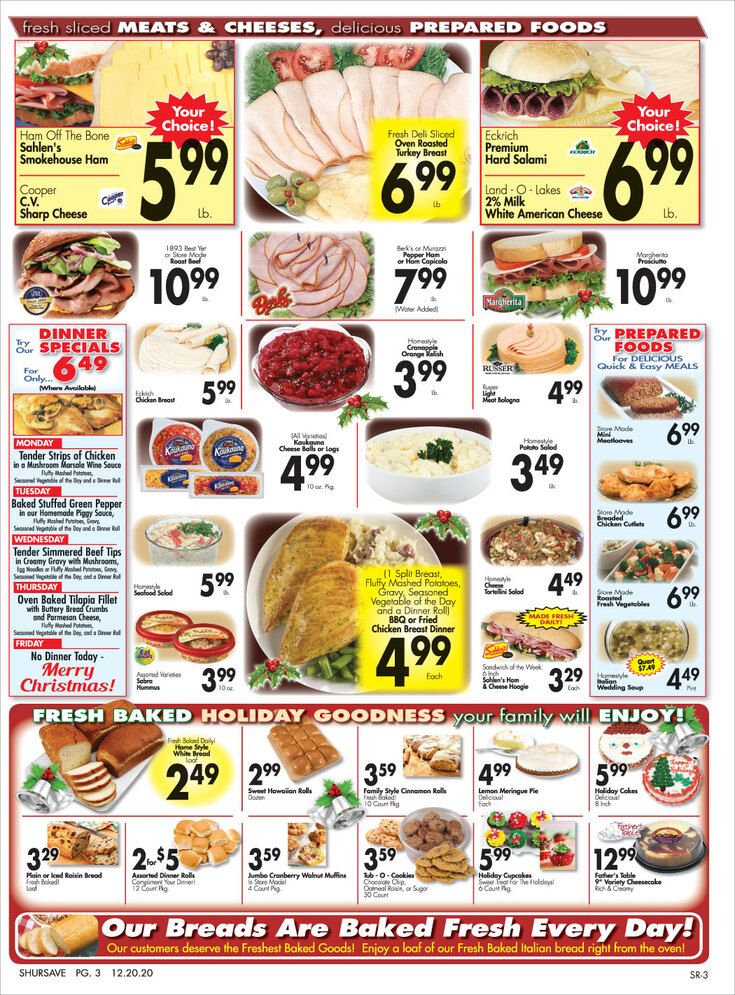 Gerrity's Supermarket Holiday Weekly Ad Flyer December 20 to December 26, 2020