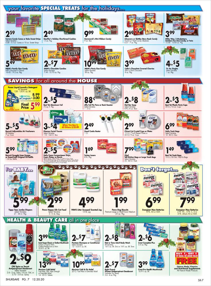 Gerrity's Supermarket Holiday Weekly Ad Flyer December 20 to December 26, 2020