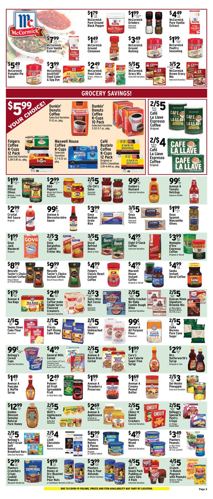 Met Foodmarkets Holiday Weekly Ad Flyer December 20 to December 26, 2020