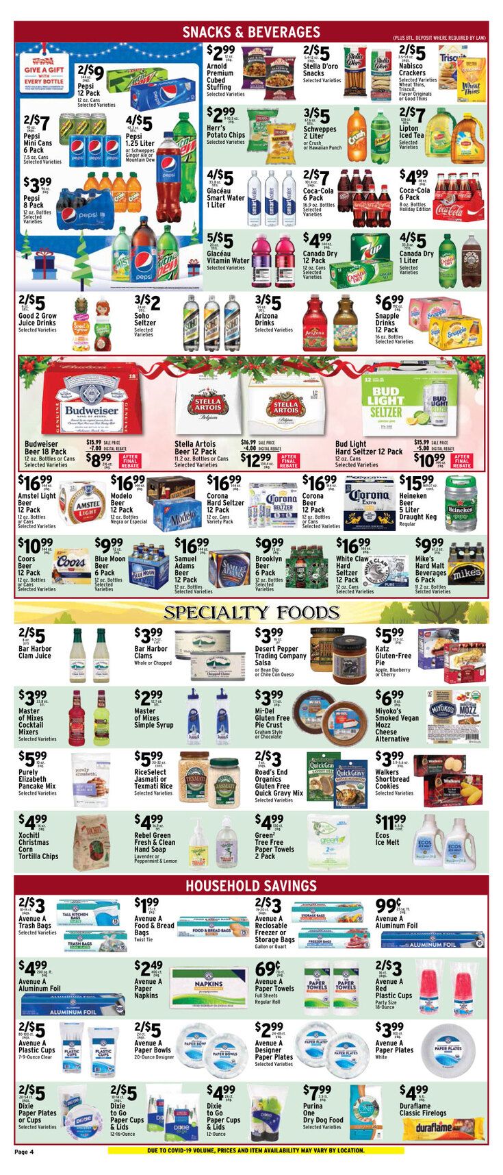 Met Foodmarkets Holiday Weekly Ad Flyer December 20 to December 26, 2020