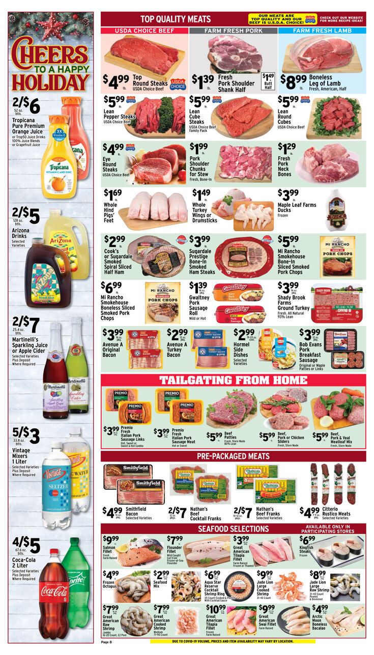 Met Foodmarkets Holiday Weekly Ad Flyer December 20 to December 26, 2020