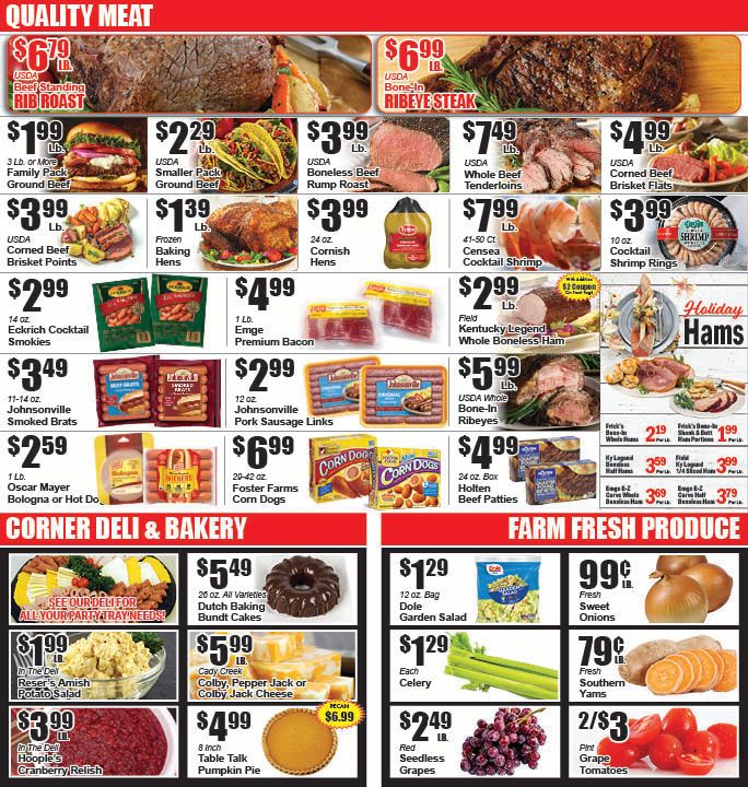 Wesselman's Holiday Weekly Ad Flyer December 20 to December 26, 2020
