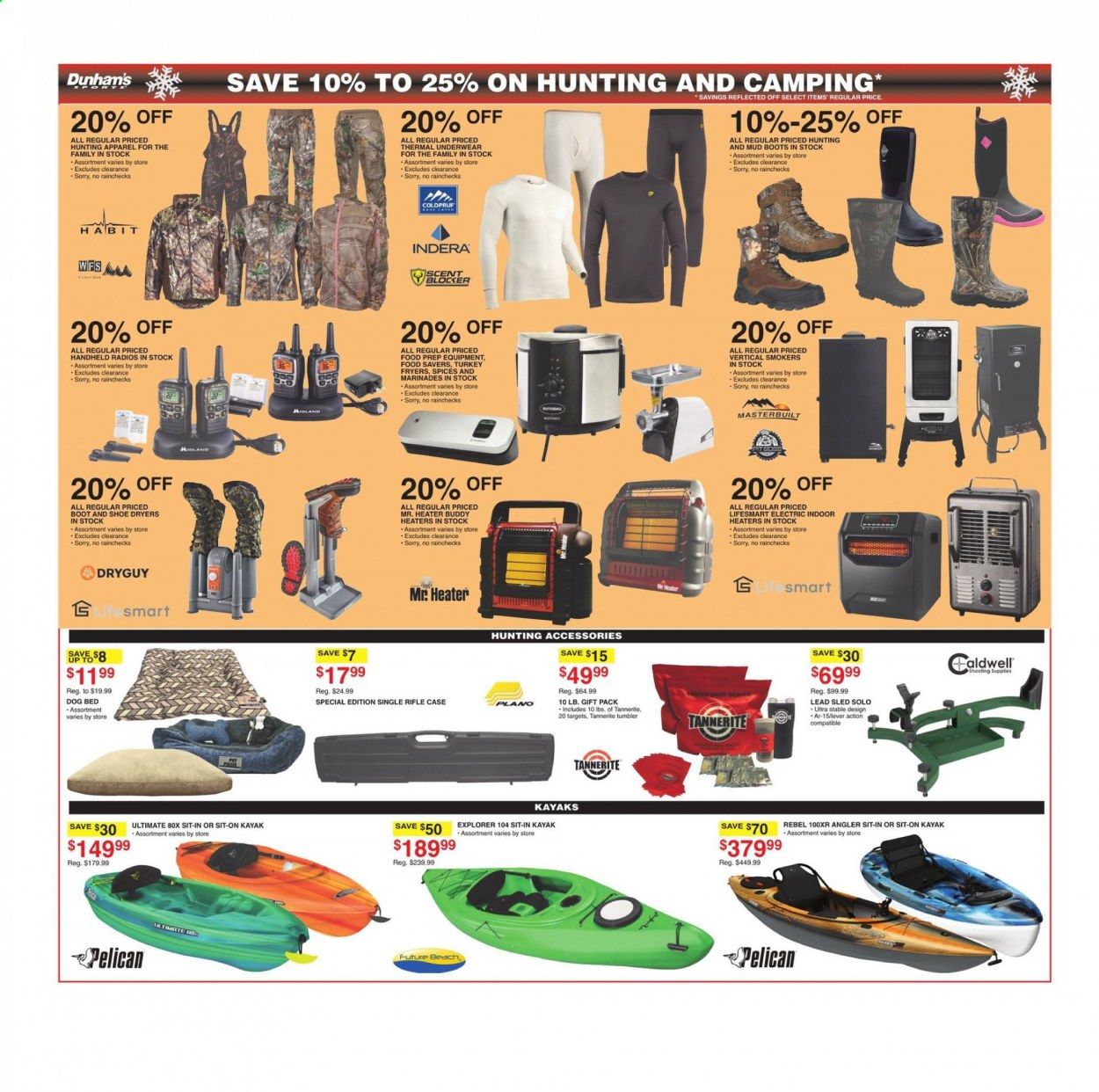 Dunham's Sports Weekly Ad Flyer December 19 to December 24
