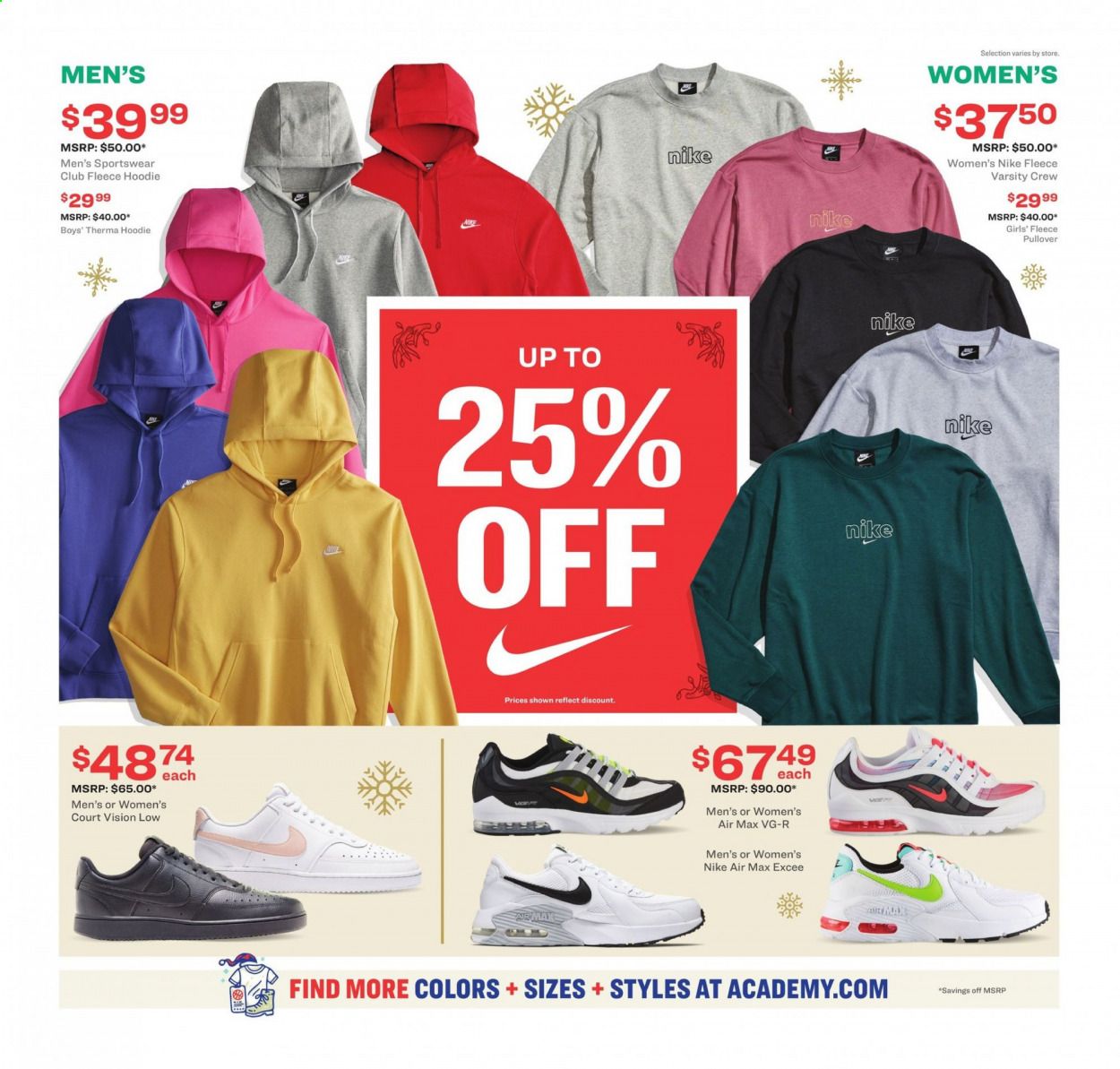 Academy Sports Weekly Ad Flyer December 21 to December 24