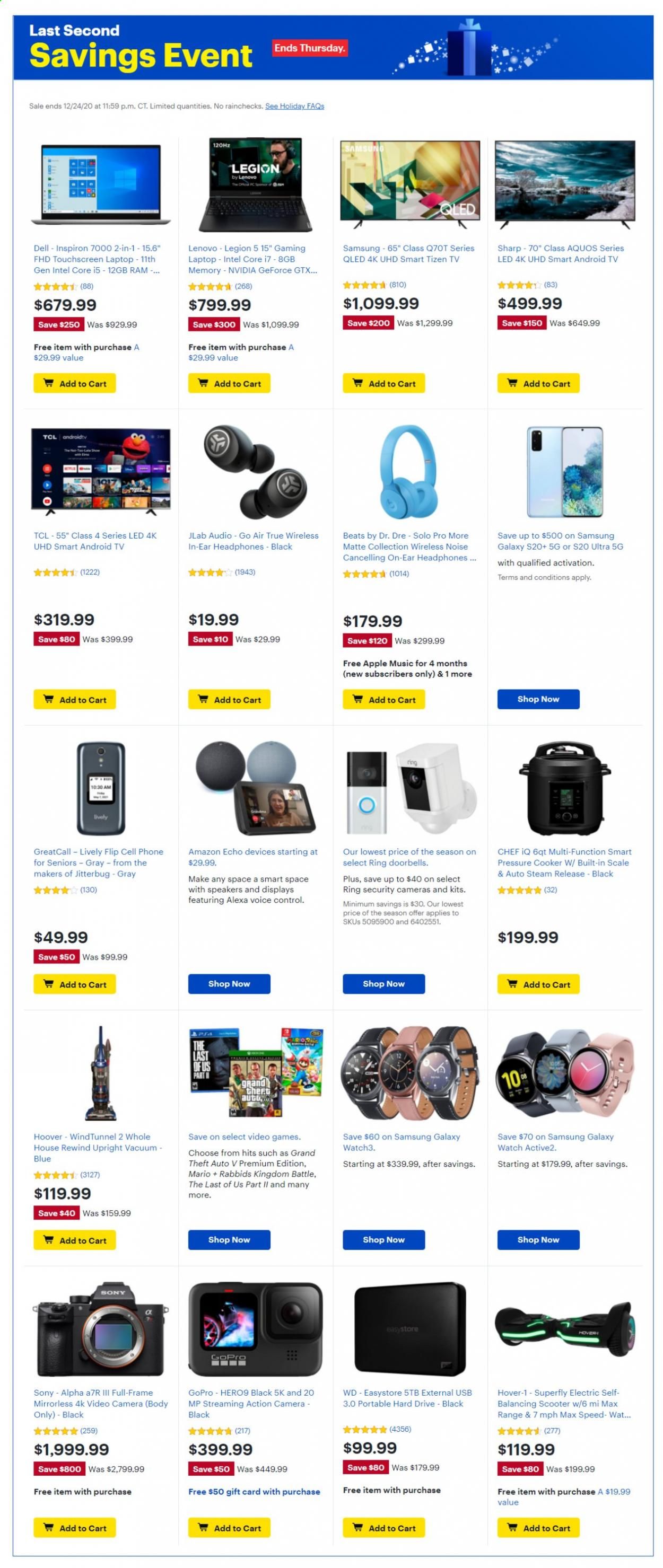Best Buy Weekly Ad Flyer December 20 to December 24