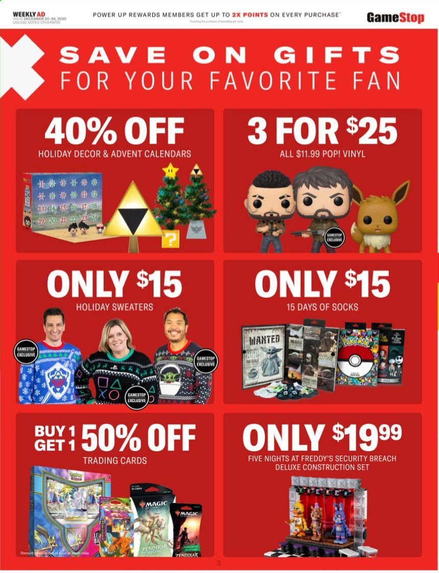 GameStop Weekly Ad Flyer December 20 to December 26