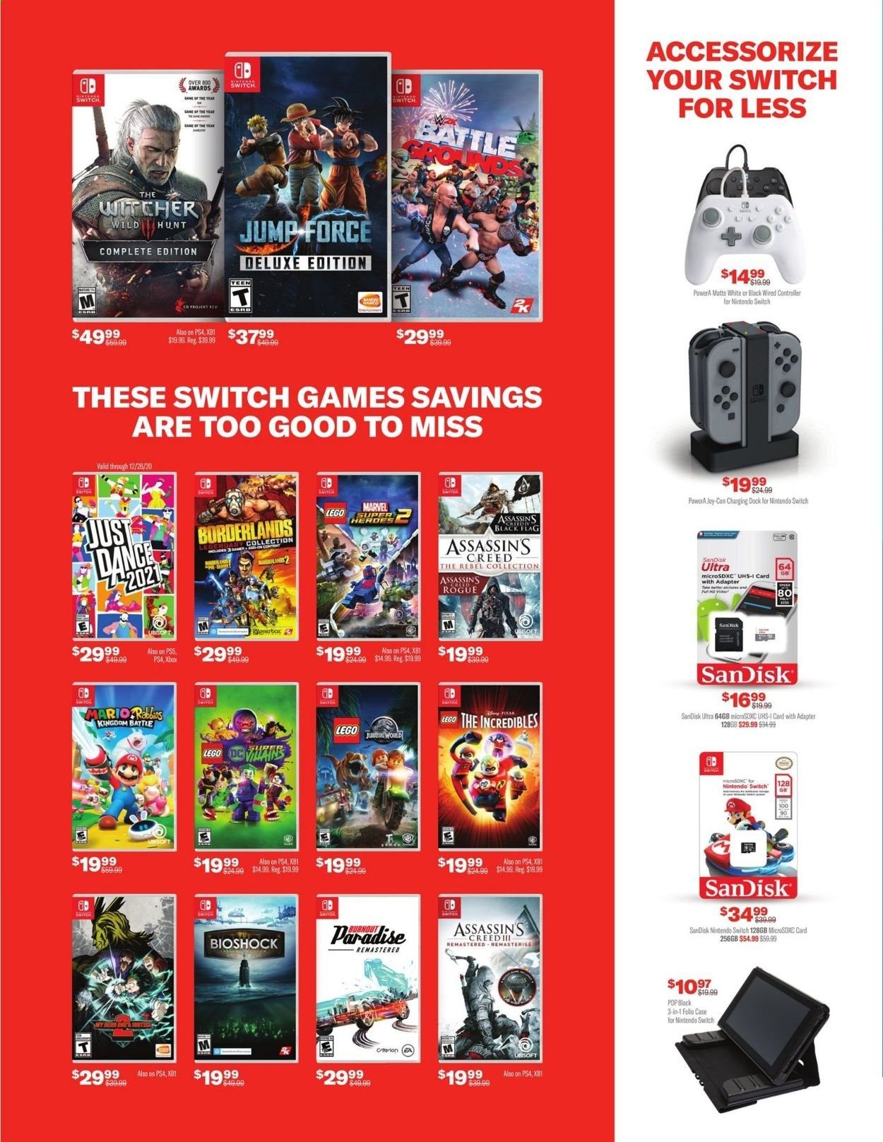GameStop Weekly Ad Flyer December 20 to December 25