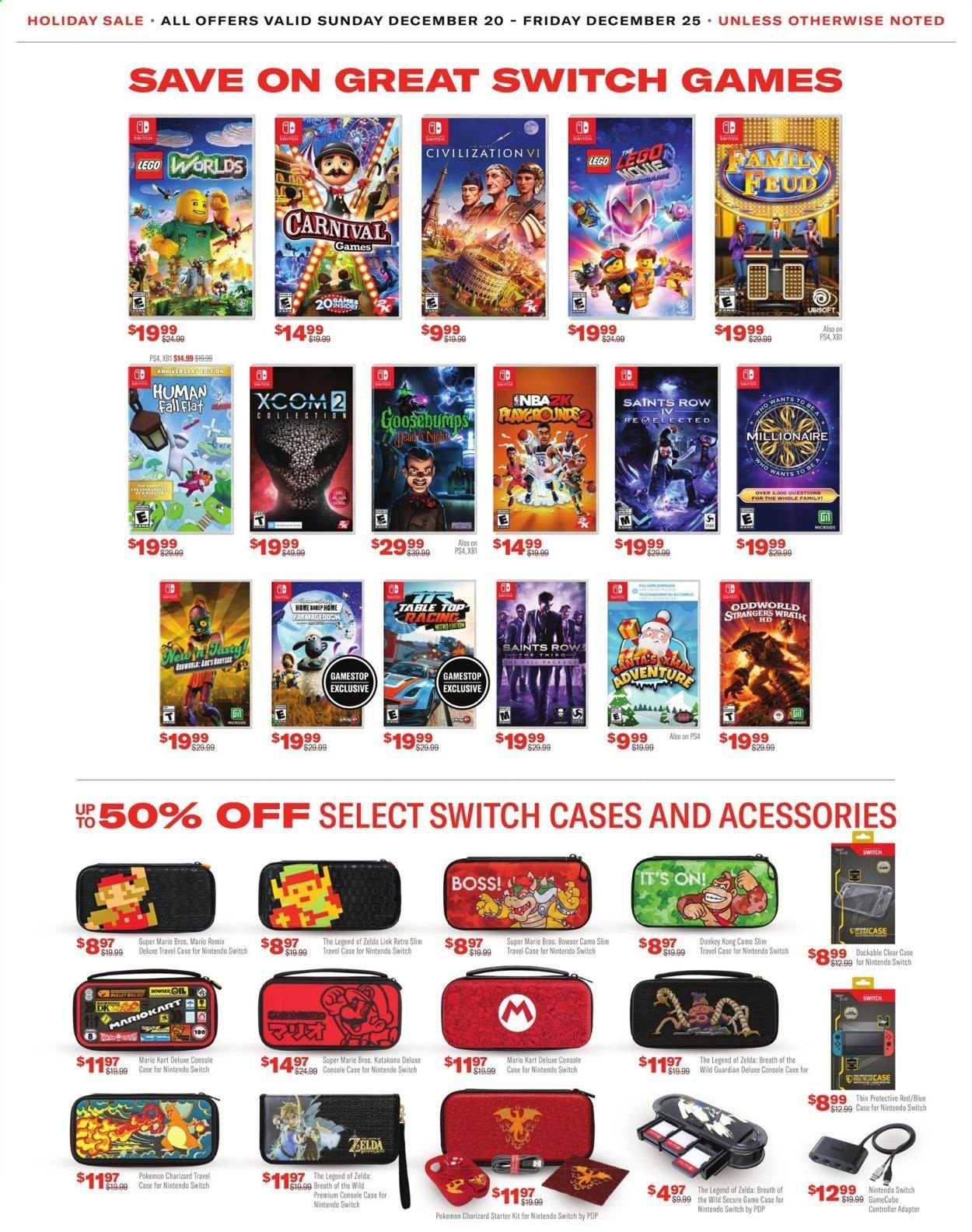 GameStop Weekly Ad Flyer December 20 to December 25