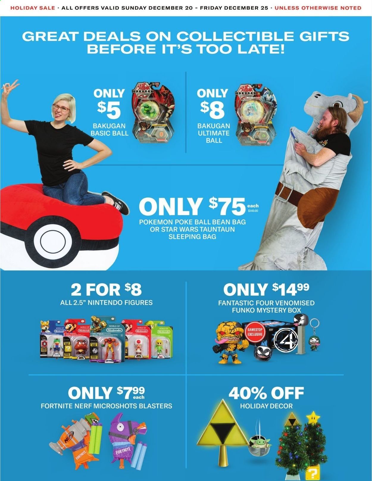 GameStop Weekly Ad Flyer December 20 to December 25