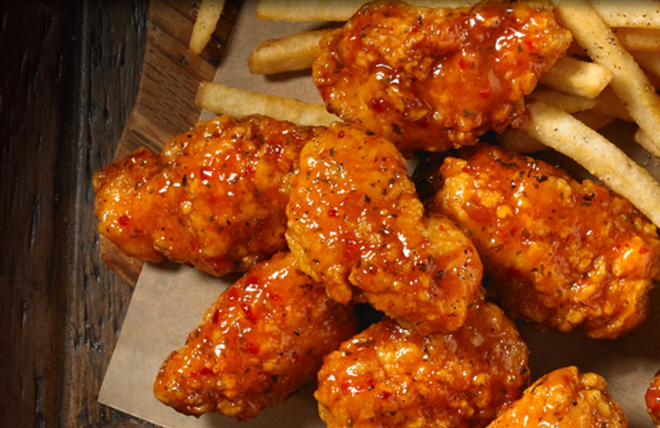 15/15 Bundle with Chicken Wings and Fries Introduced at Buffalo Wild Wings for $29.99 15/15 Bundle with Chicken Wings and Fries Introduced at Buffalo Wild Wings for $29.99