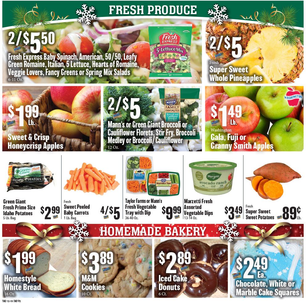 Tadych's Holiday Weekly Ad Flyer December 21 to December 27, 2020