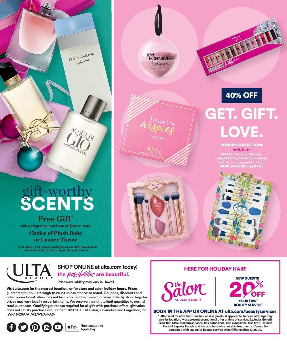 Ulta Beauty Weekly Ad Flyer December 13 to December 24