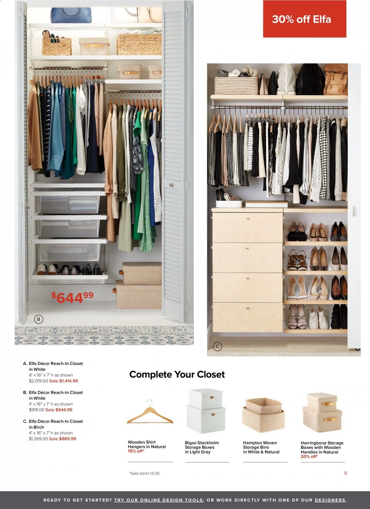 The Container Store Weekly Ad Flyer December 26 to February 23
