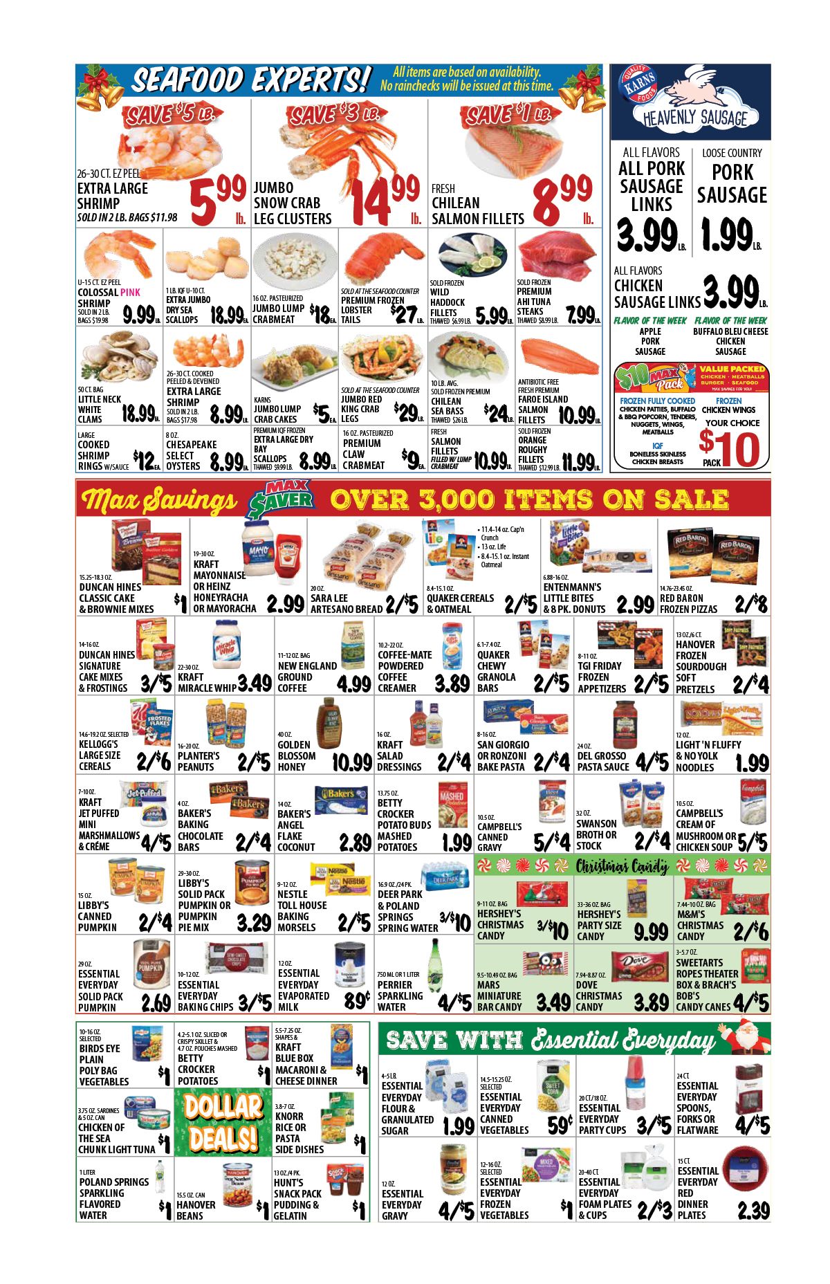 Karns Quality Foods Holiday Weekly Ad Flyer December 22 to December 28, 2020