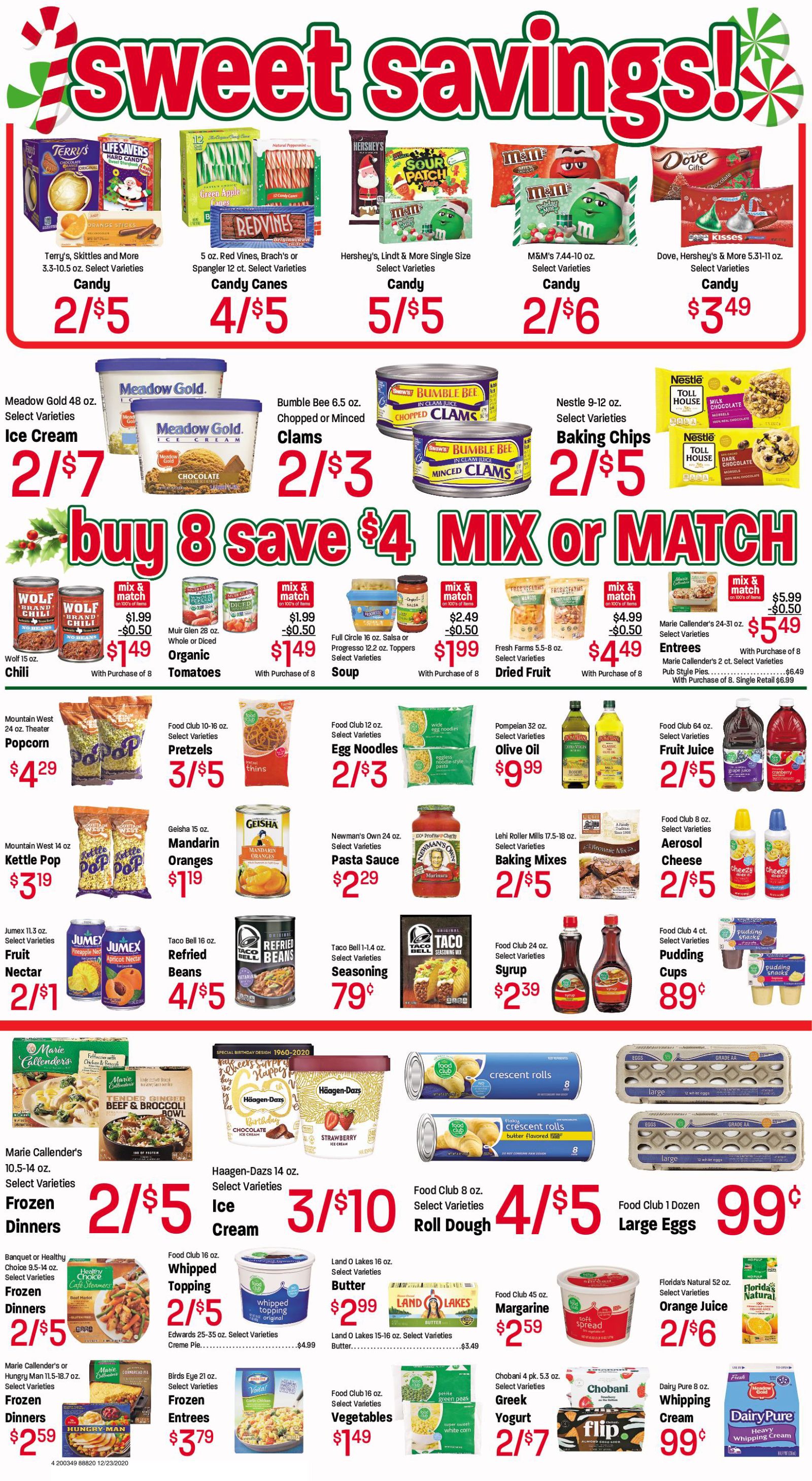 Ridley's Holiday Weekly Ad Flyer December 22 to December 28, 2020