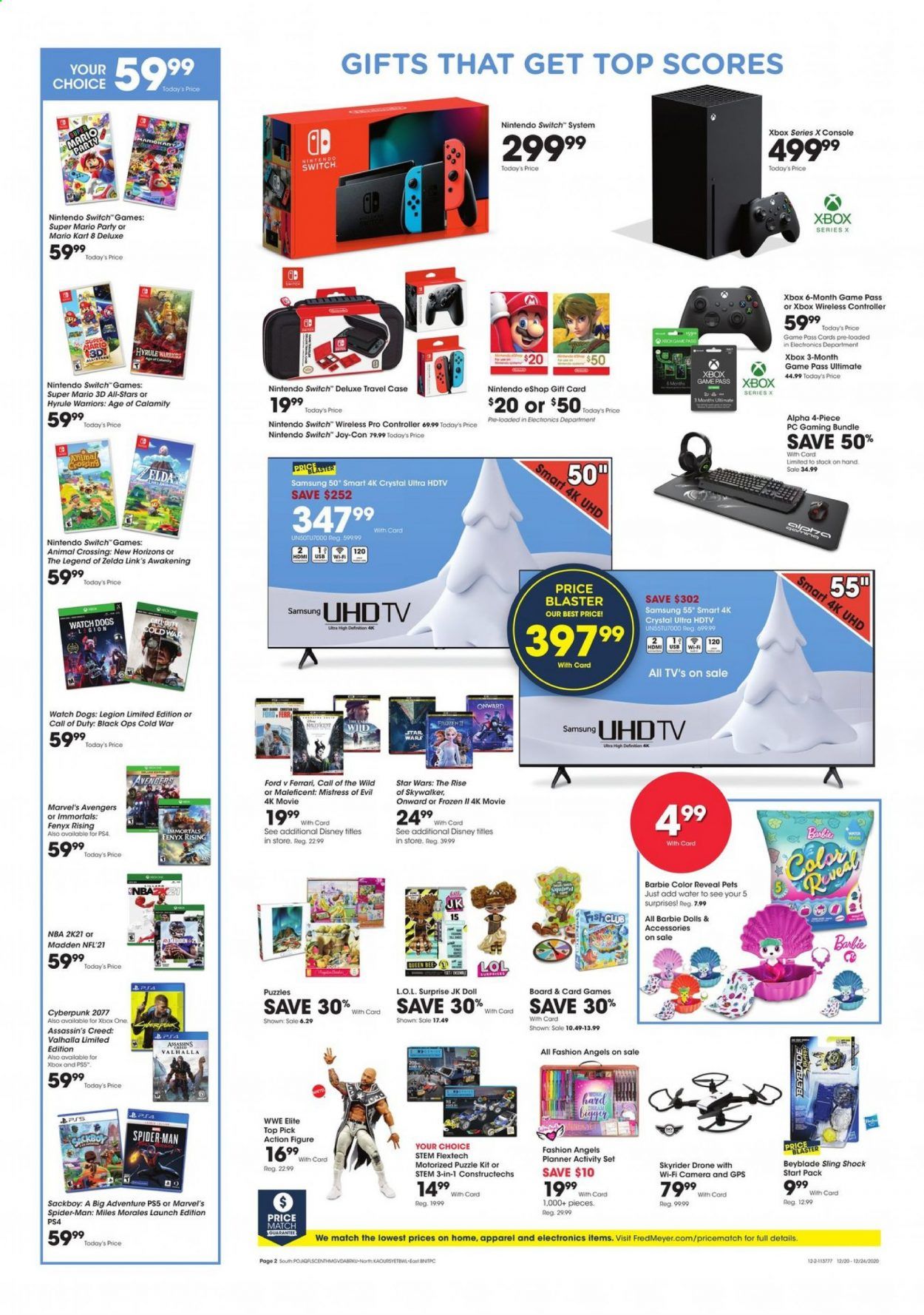 Fred Meyer (DC, DE, NJ, NY, PA, VA) Weekly Ad Flyer December 20 to December 24