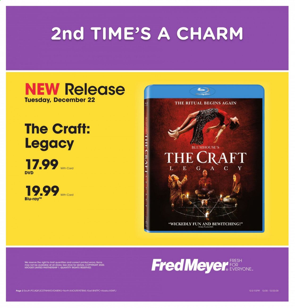 Fred Meyer Weekly Ad Flyer December 22 to December 22