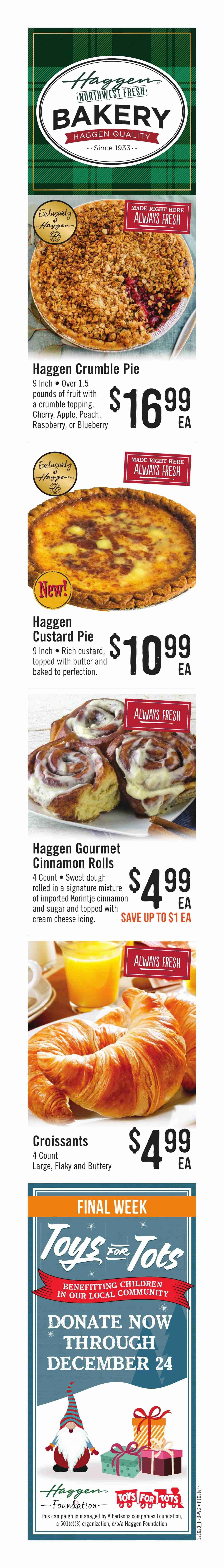 Haggen Weekly Ad Flyer December 16 to December 24