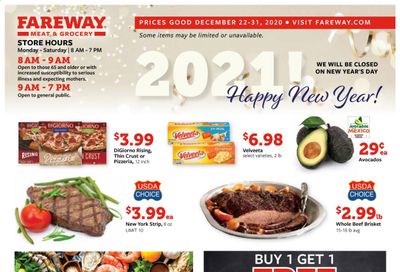 Fareway (IA, IL, MN, MO, NE, SD) Weekly Ad Flyer December 22 to December 31