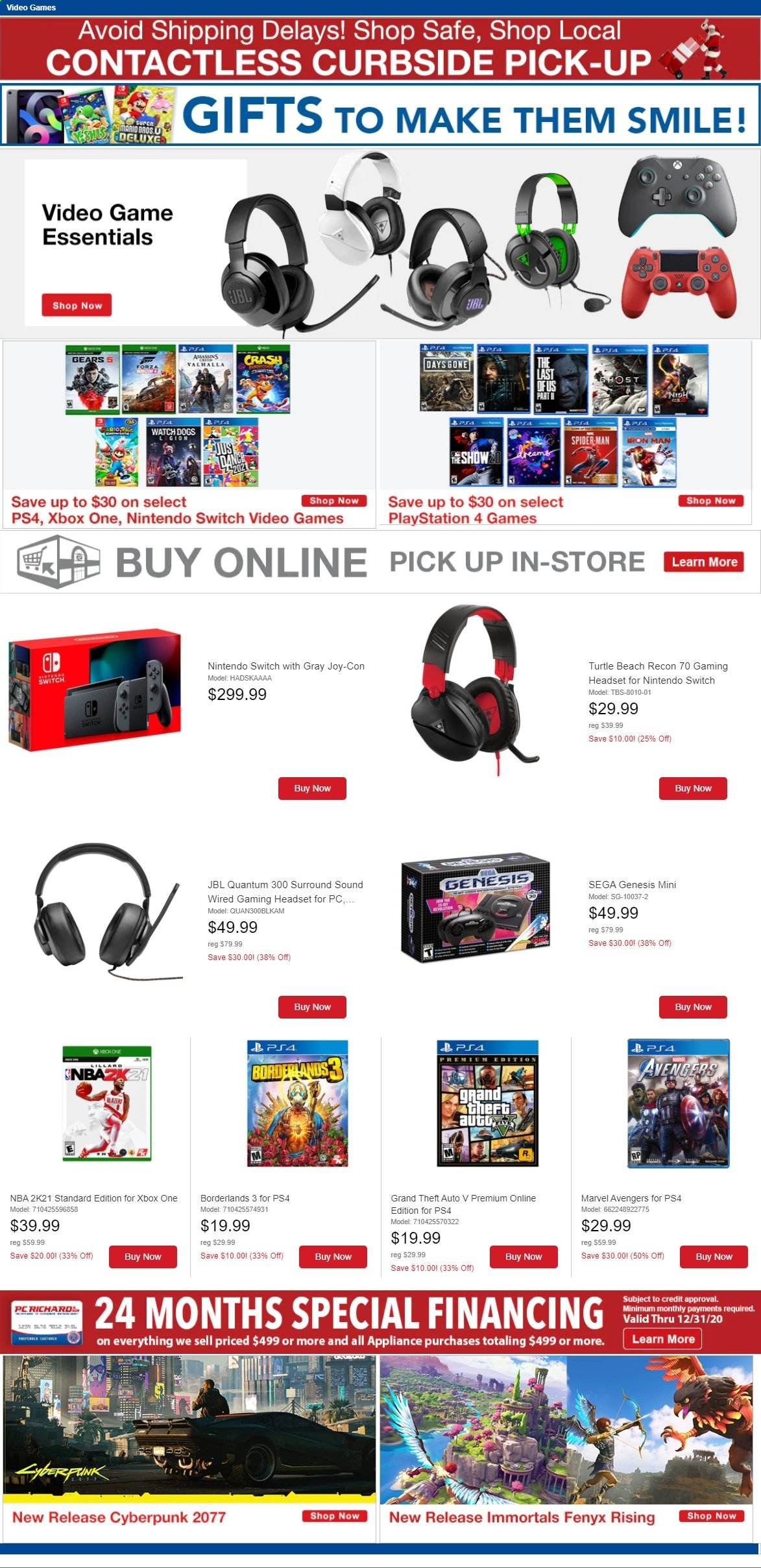 P.C. Richard & Son Weekly Ad Flyer December 22 to December 29