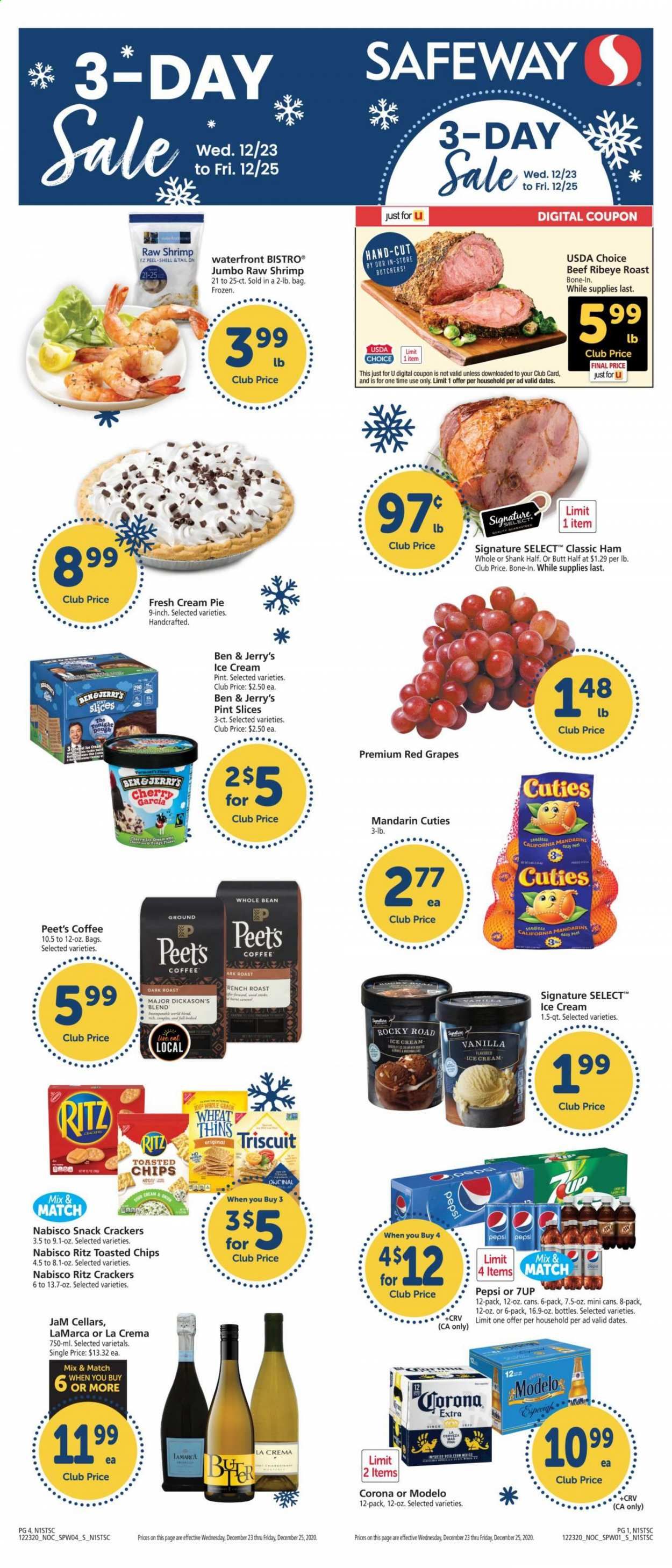 Safeway (AZ, CA, CO, HI, MD, NE, OR, VA, WA) Weekly Ad Flyer December 23 to December 25
