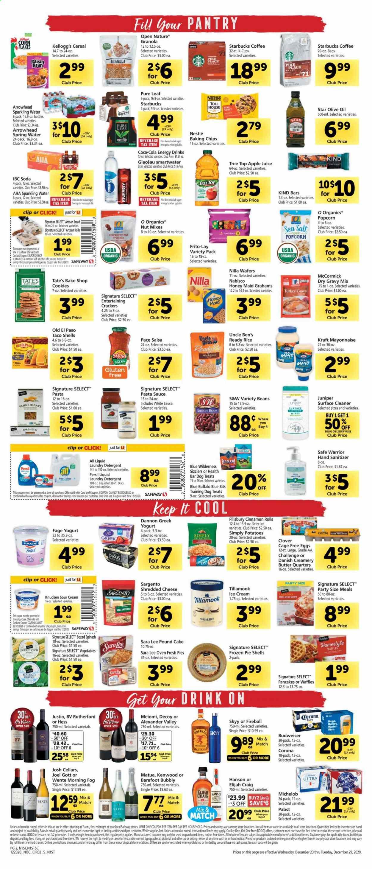 Safeway (AZ, CA, CO, HI, MD, NE, OR, VA, WA) Weekly Ad Flyer December 23 to December 25