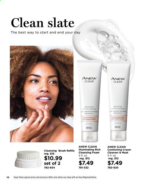 Avon Weekly Ad Flyer December 22 to January 4