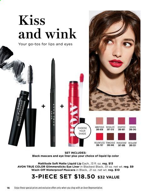 Avon Weekly Ad Flyer December 22 to January 4