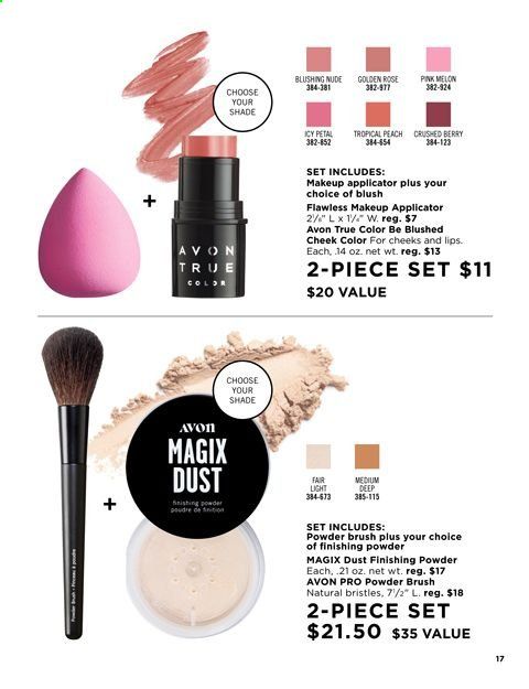 Avon Weekly Ad Flyer December 22 to January 4