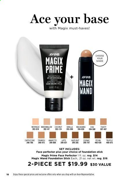Avon Weekly Ad Flyer December 22 to January 4