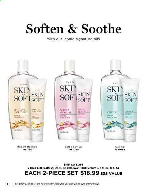Avon Weekly Ad Flyer December 22 to January 4