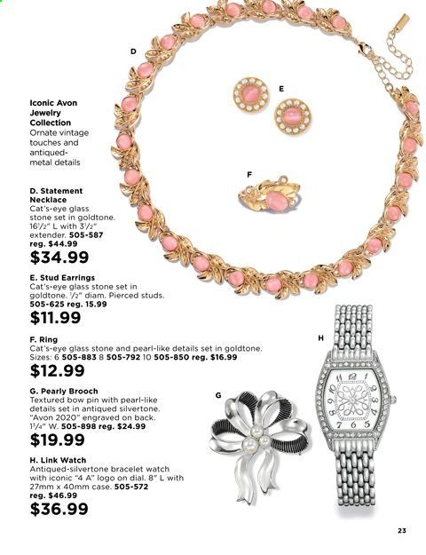 Avon Weekly Ad Flyer December 22 to January 4