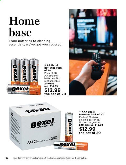 Avon Weekly Ad Flyer December 22 to January 4
