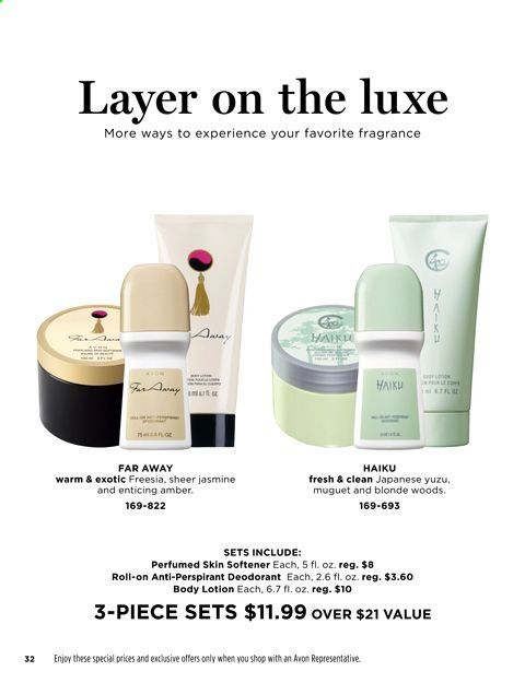 Avon Weekly Ad Flyer December 22 to January 4