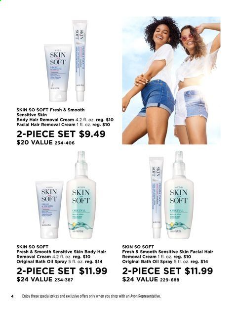 Avon Weekly Ad Flyer December 22 to January 4