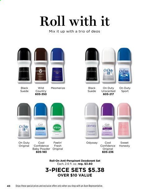 Avon Weekly Ad Flyer December 22 to January 4