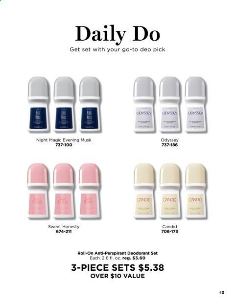 Avon Weekly Ad Flyer December 22 to January 4
