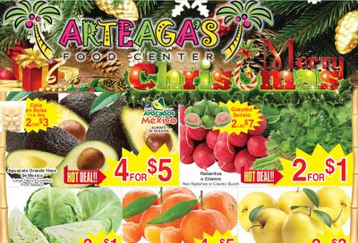 Artega's Holiday Weekly Ad Flyer December 23 to December 29, 2020