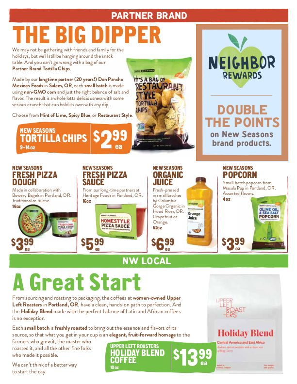 New Seasons Market (OR) Holiday Weekly Ad Flyer December 23 to December 29, 2020