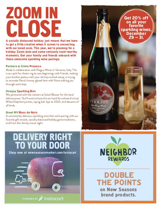 New Seasons Market (OR) Holiday Weekly Ad Flyer December 23 to December 29, 2020