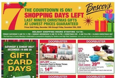 Boscov's Weekly Ad Flyer December 18 to December 25