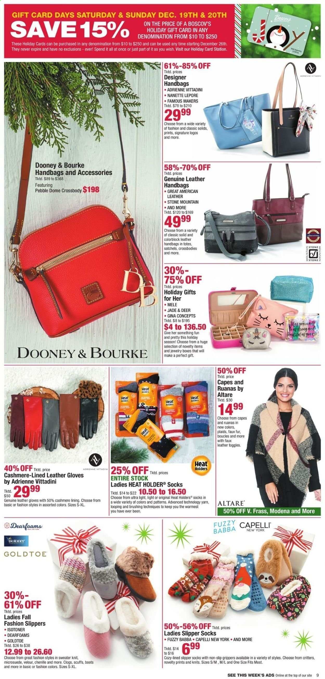 Boscov's Weekly Ad Flyer December 16 to December 25