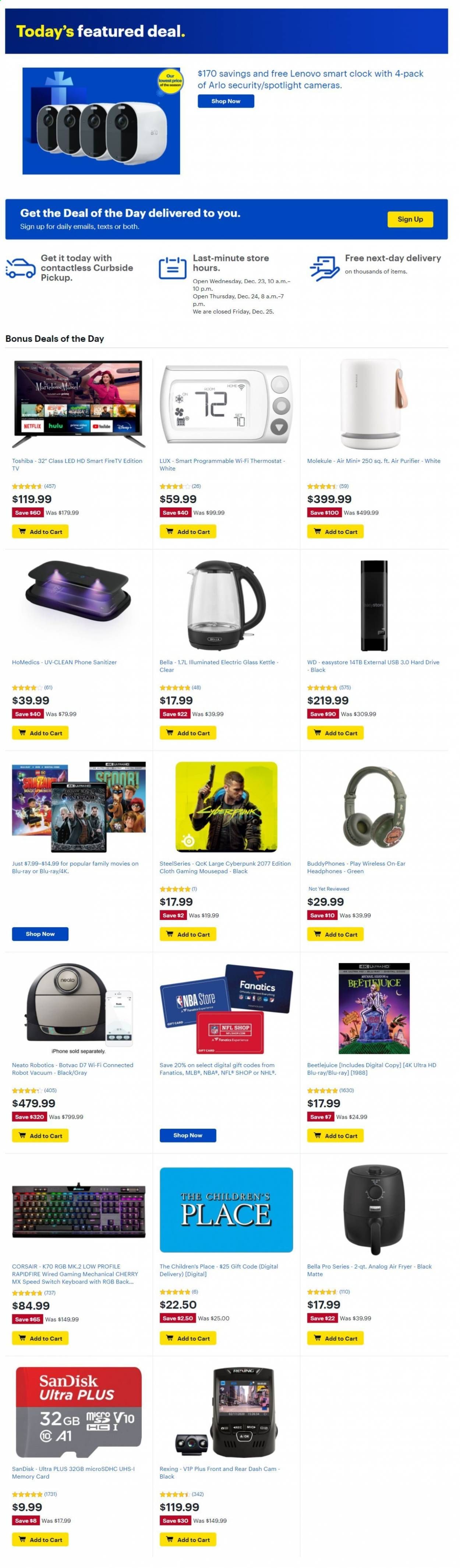 Best Buy Weekly Ad Flyer December 23 to December 23